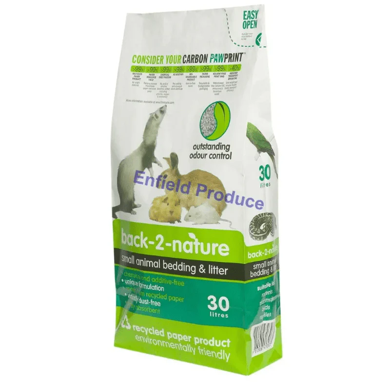 Back-2-Nature Small Animal Bedding & Litter 30L