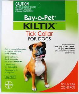 Bay-O-Pet Kiltix Tick Collar