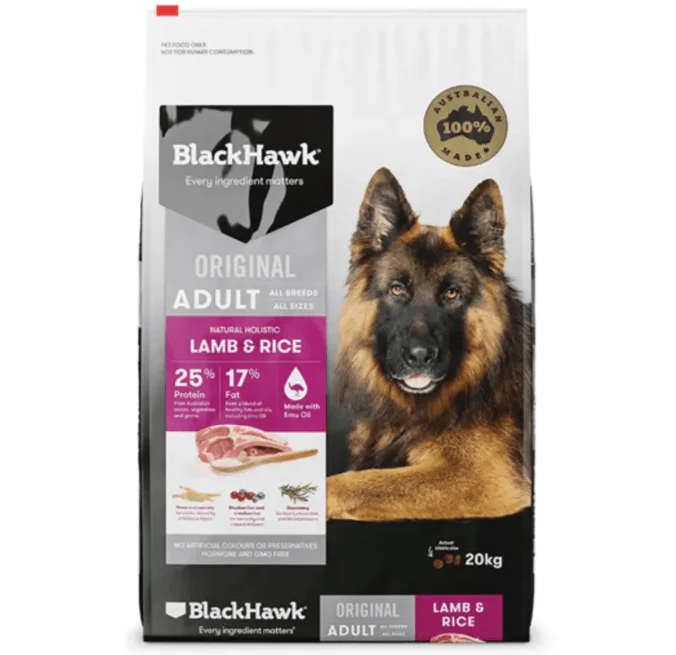 Black Hawk Dog Adult Lamb & Rice