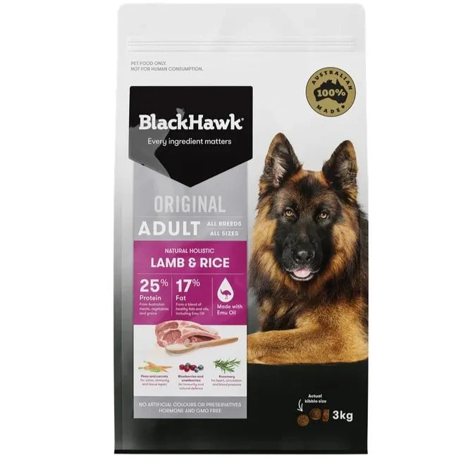 Black Hawk Dog Adult Lamb & Rice - Image 2