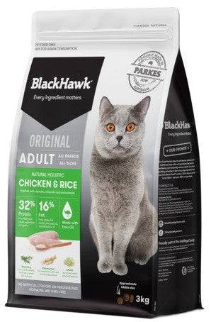 Black Hawk Chicken & Rice Feline Formula
