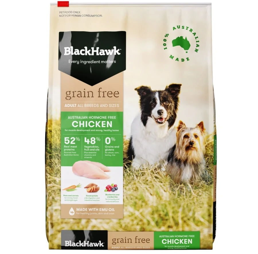Black Hawk Dog Grain Free Chicken