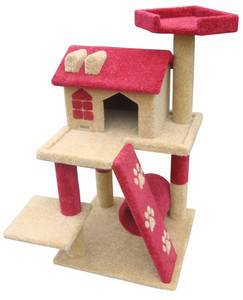 Balcony Scratching Post (26104) (Bono) (Coffee & Sandy Colour)