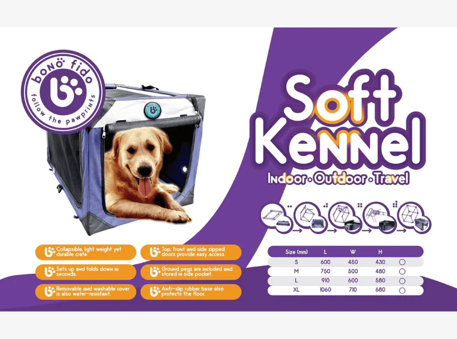 Bono Fido Soft Kennel (Crate) - Extra Small - Image 3