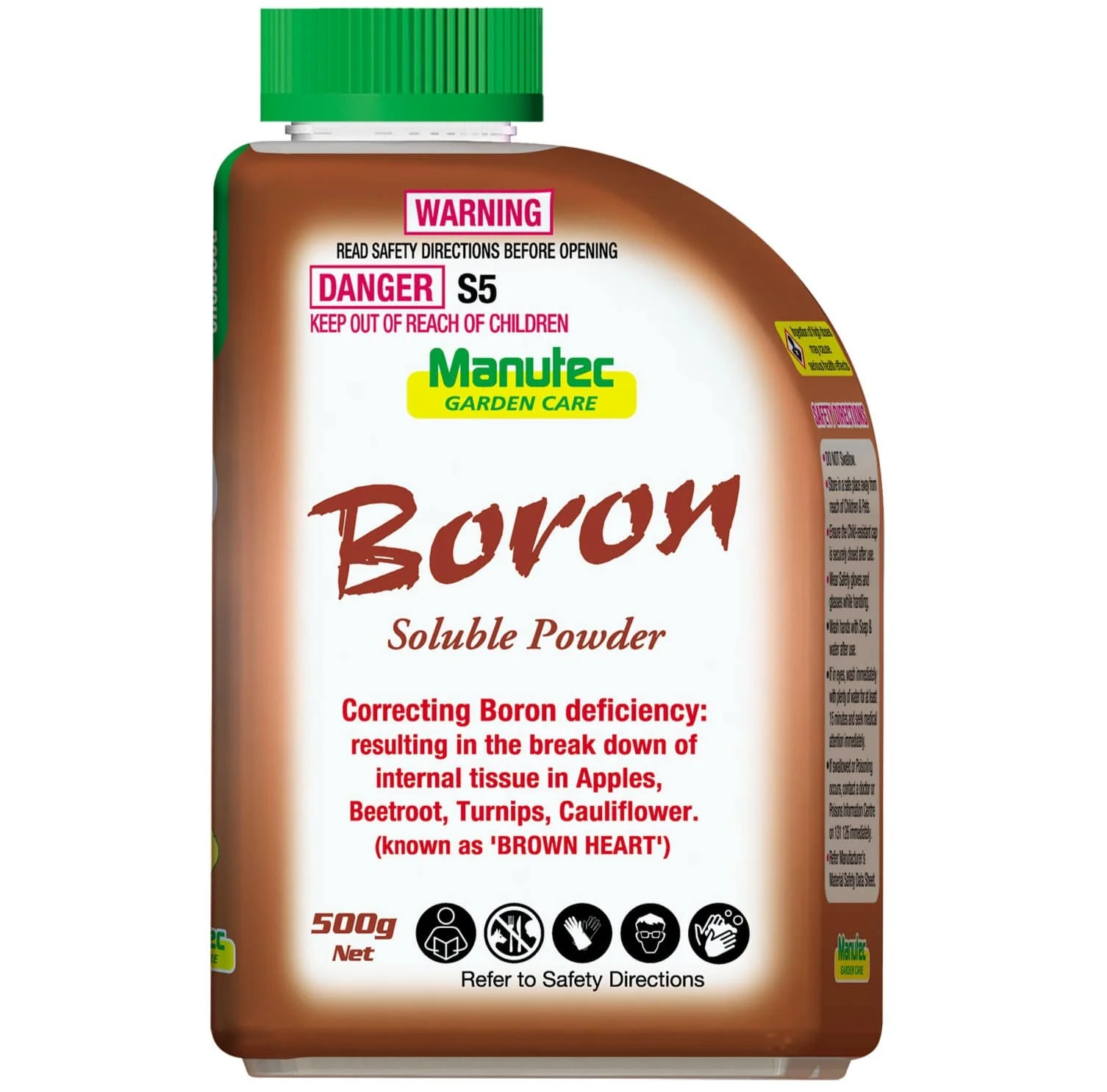 Boron Trace Element Fertiliser 500g | Manutec Soluble