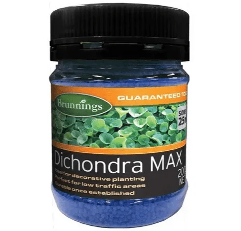 Brunnings Dichondra Max Lawn Seed 200g