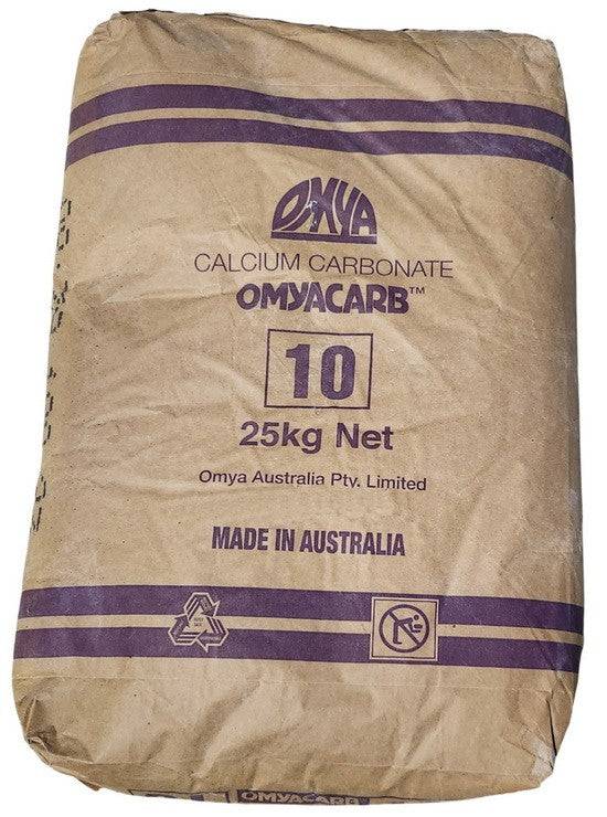 Calcium Carbonate Powder (Omyacarb 10) 25kg