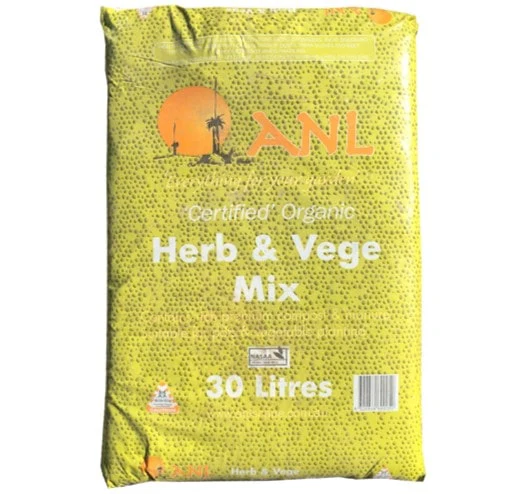 Certified Organic Vegetable & Herb Mix 30L (ANL)