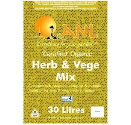 Certified Organic Vegetable & Herb Mix 30L (ANL) - Image 2