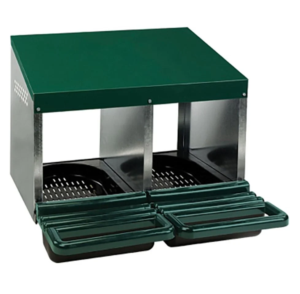 Chicken Nesting Box Lifestyle Module: 2 PLACE (DOUBLE)
