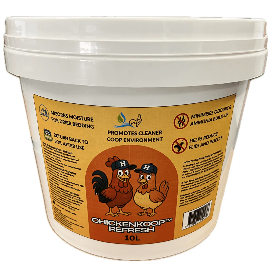 ChickenKoop Refresh 10L | Chicken Coop Bedding for Odour, Moisture & Pest Deterrence