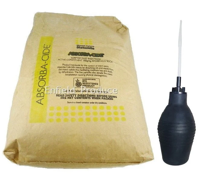 Diatomaceous Earth Food Grade 3.3kg & Duster Combo Pack