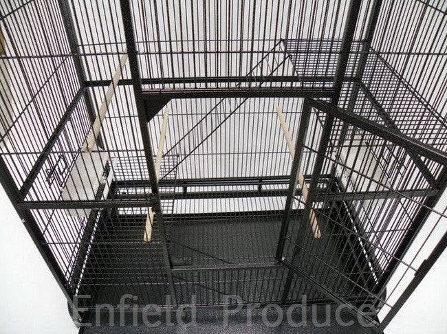 Double Compartment Bird Cage (TS-0497) - Image 4