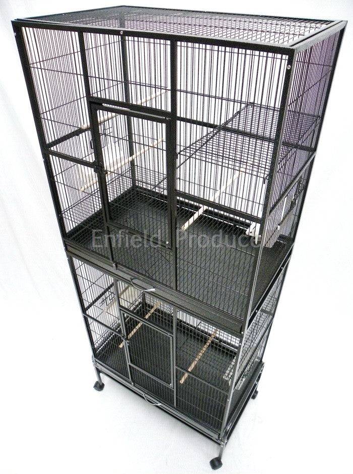 Double Compartment Bird Cage (TS-0497) - Image 6