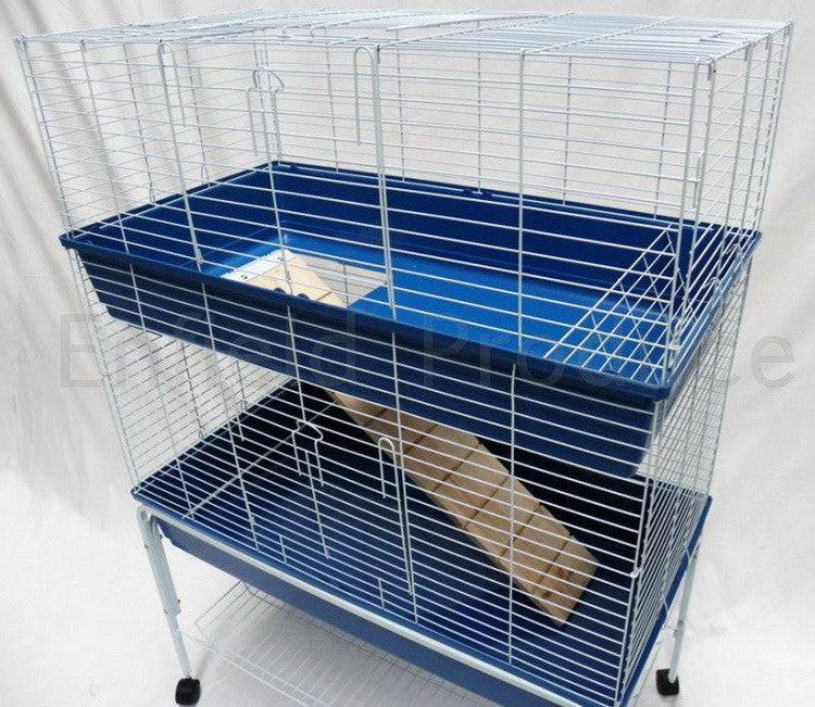 Bono Fido Double Storey Metal Rabbit Hutch 45708 - Image 2
