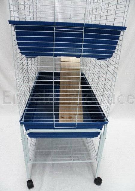 Bono Fido Double Storey Metal Rabbit Hutch 45708 - Image 4