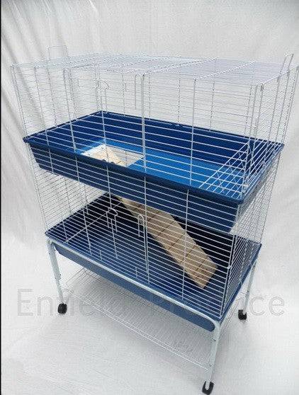 Bono Fido Double Storey Metal Rabbit Hutch 45708 - Image 7