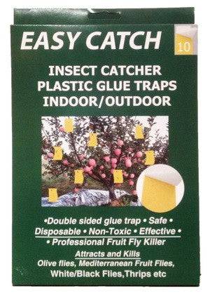 Easy Catch Insect Glue Traps 10 pack
