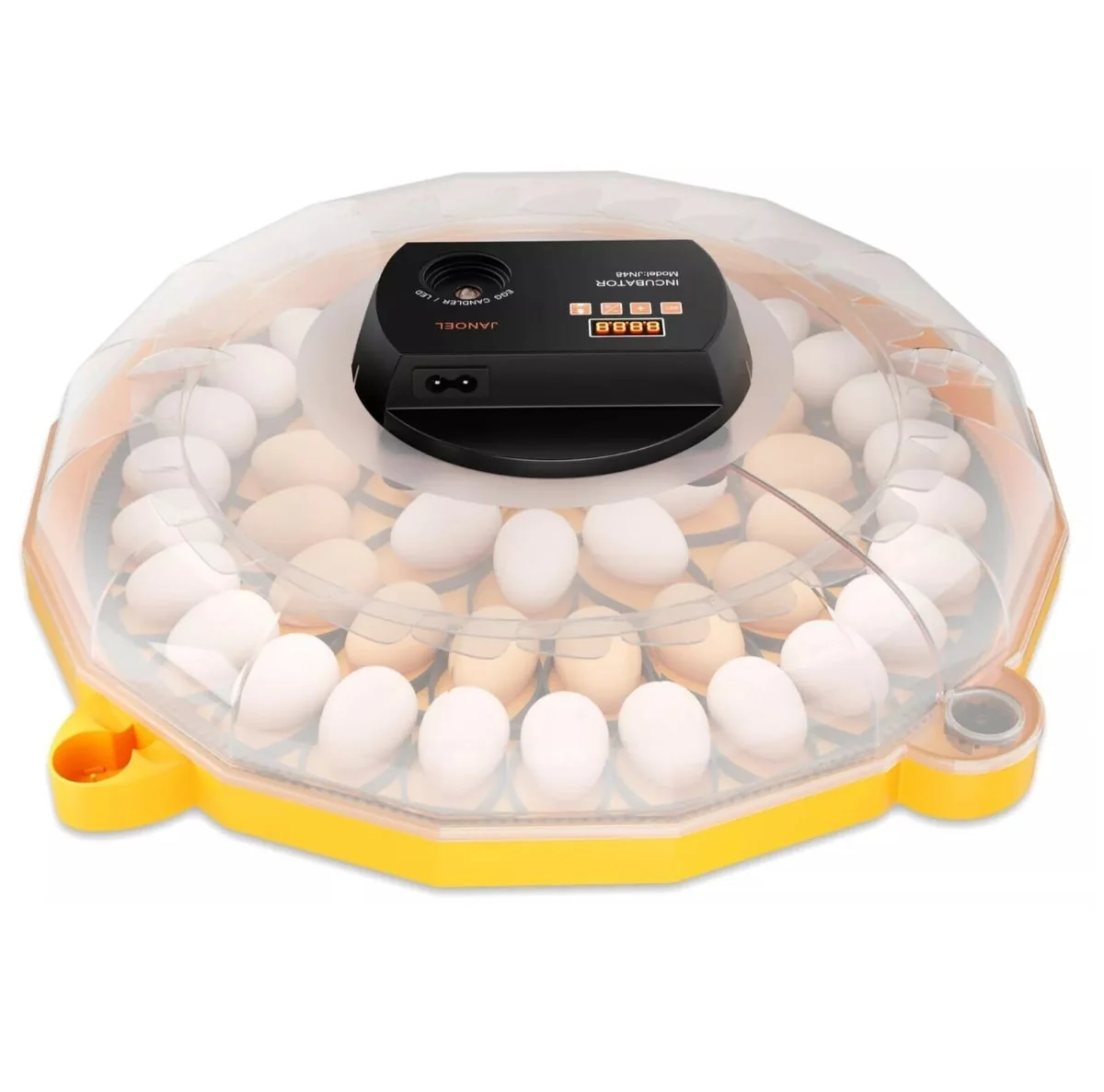 Egg Incubator, Fits 48 Chicken Eggs, Fully Automatic (JN48) New 2024 Model