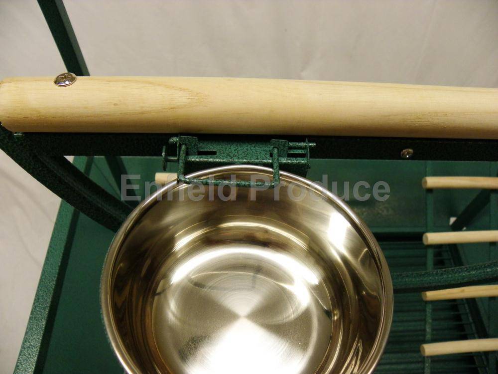 Extra Large Metal Parrot Stand on Wheels - Image 6