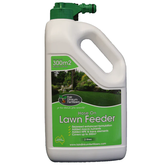 Fair Dinkum Fertilizers Lawn FEEDER Hose-On RTU 2L