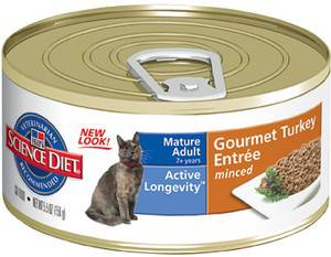 Feline Mature Gourmet Turkey Can 156 g