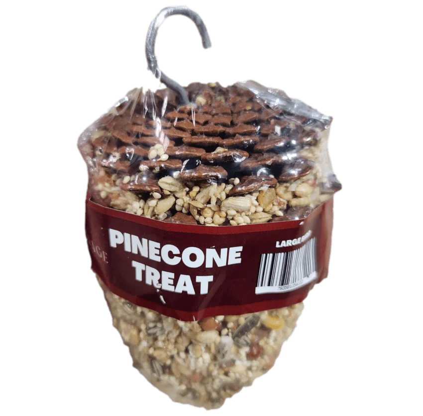 Forage Pinecone Treat LARGE BIRD