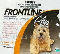 Frontline Plus Flea Control - Small Dog 0 to 10 kg 3 months