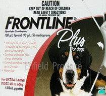 Frontline Plus Flea Control - XL Dog 40 to 60 kg 3 months