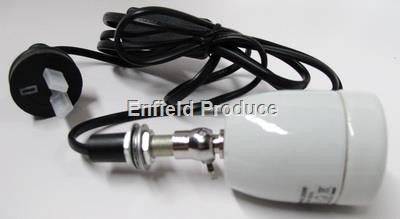 Heat Lamp Holder Ceramic Socket (GYPR) - Image 3