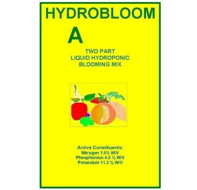 HydroBloom A: Liquid Hydroponic Blooming Mix