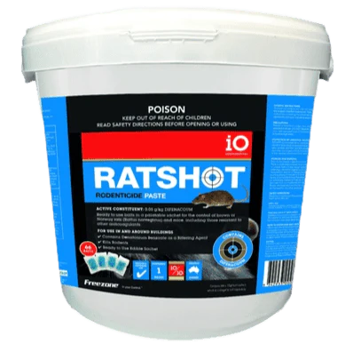 iO Ratshot PASTE Blue Difenacoum 1kg