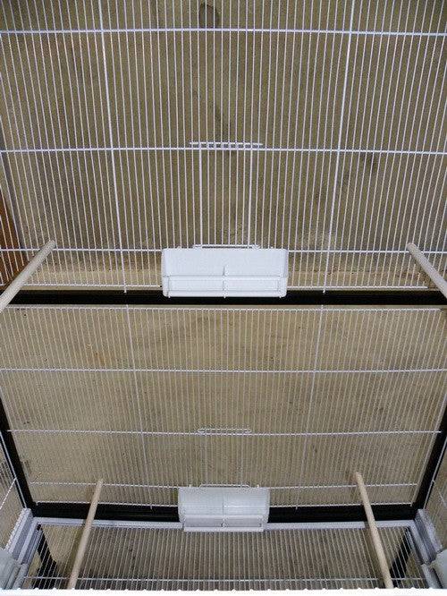 Extra Large Aviary Cage - Black & White (0594) - Image 4