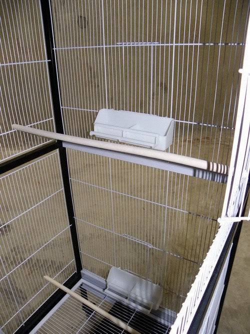 Extra Large Aviary Cage - Black & White (0594) - Image 5