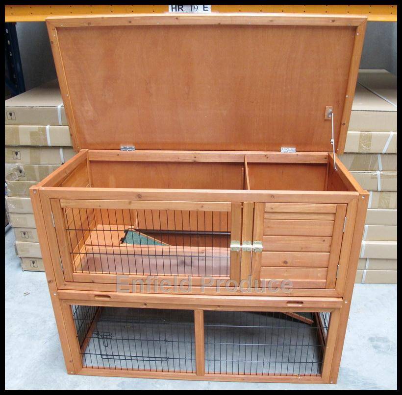 Large Double Storey Rabbit Hutch (EP-125) - Image 2