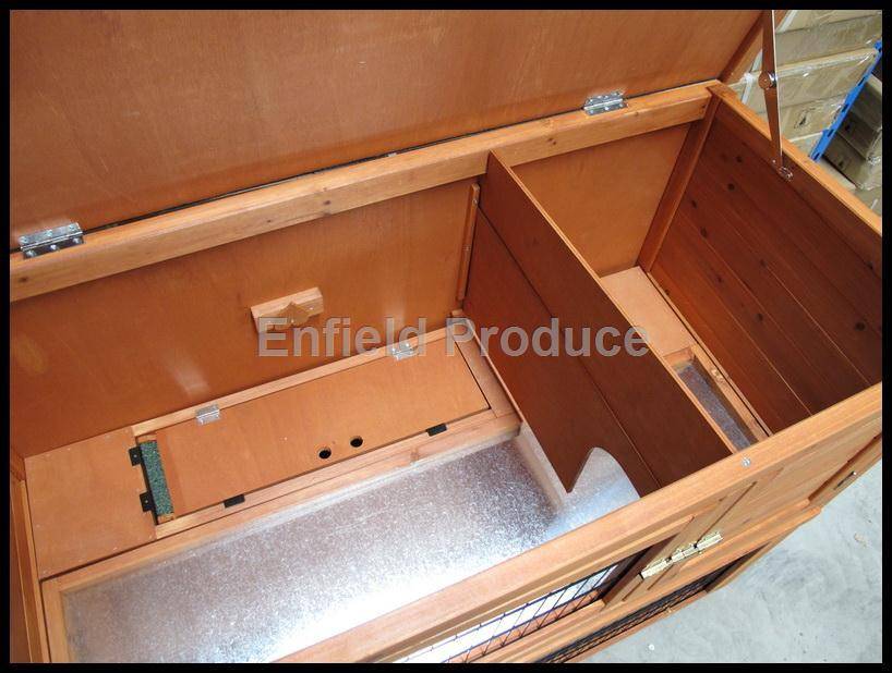 Large Double Storey Rabbit Hutch (EP-125) - Image 7