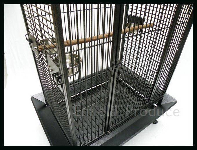 Large Parrot Cage w Playground Top 066(7)(9)(2)(4) - Image 6