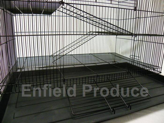 Large Rat Cage - White (75 cm) - Image 6