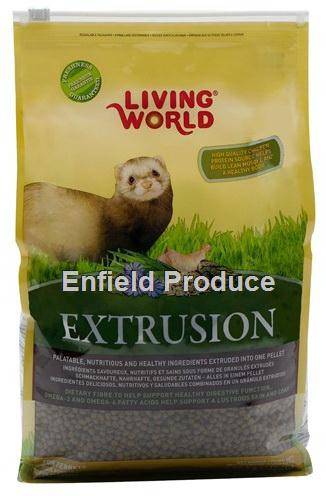 Living World Extrusion Ferret Food