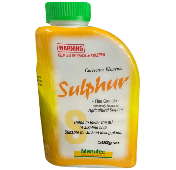 Manutec Sulphur Fine Granules 500 grams