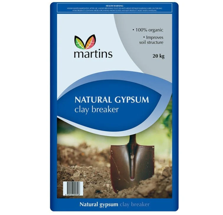 Natural Gypsum Clay Breaker 20 kg | Martins Fertilizers