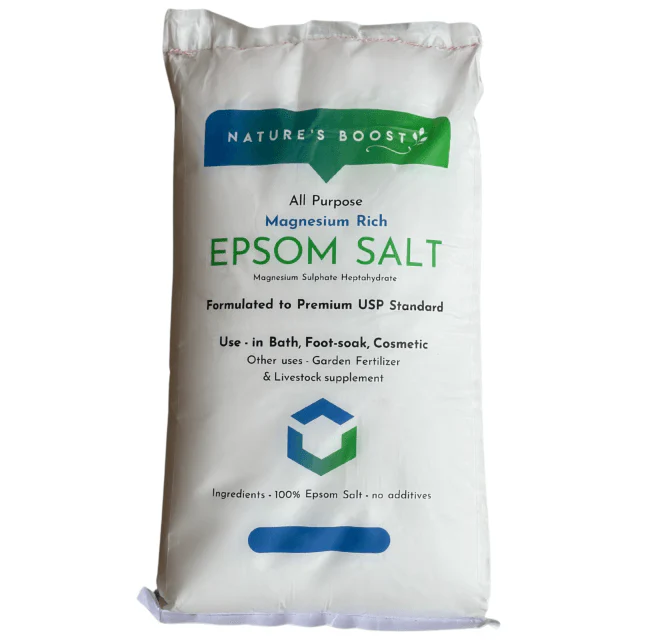 Natures Boost Epsom Salts USP Pharma Grade 20 kg