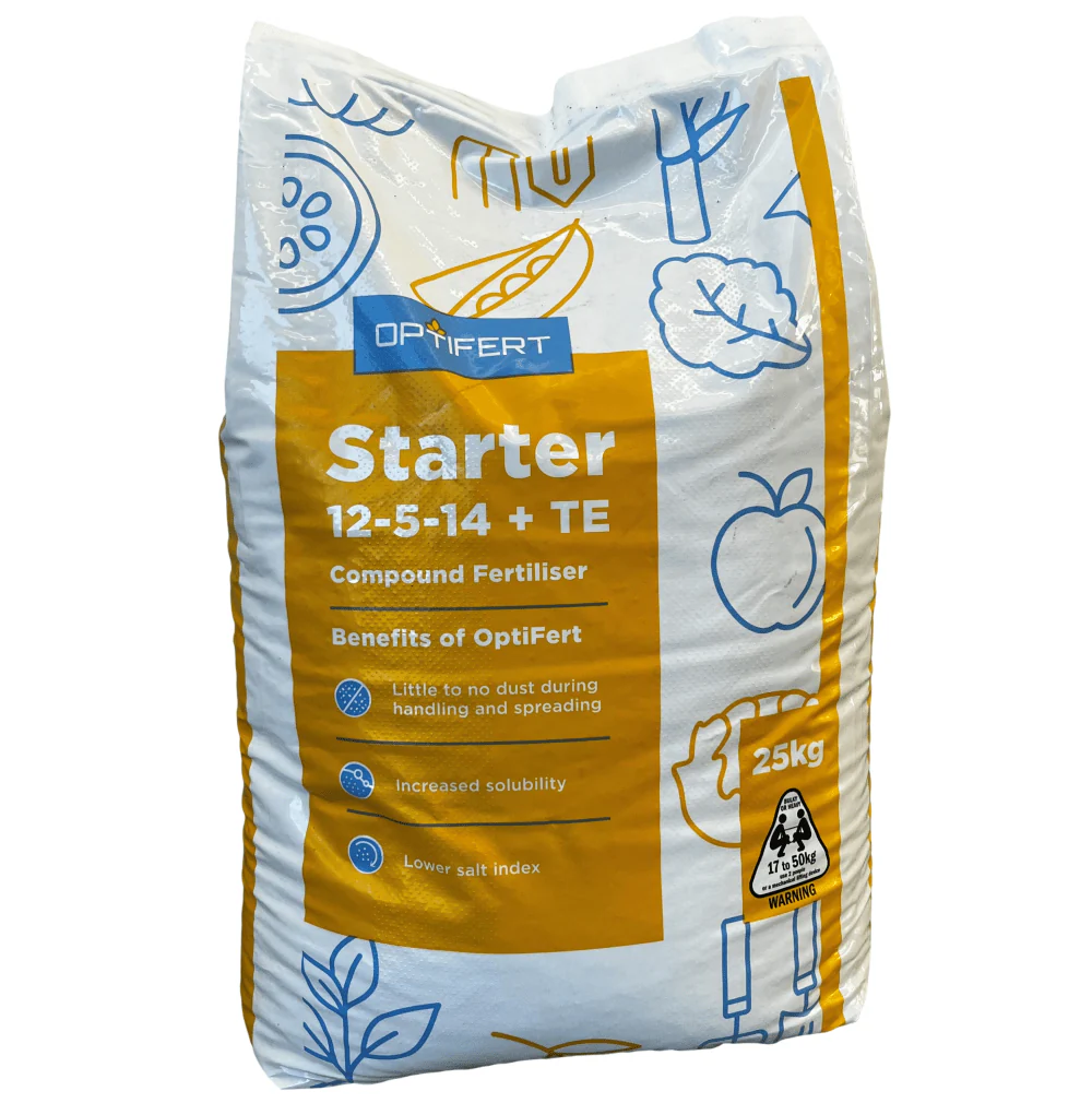 Optifert Starter Prilled NPK Blue Fertiliser with Trace Elements