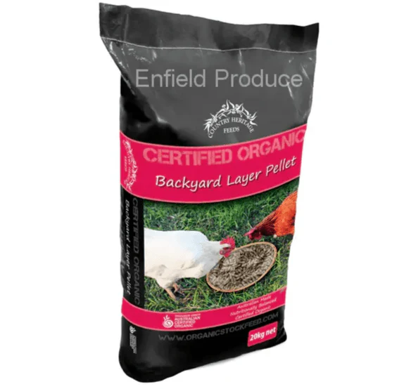 Organic Backyard Layer Pellets Chicken Feed 20 kg