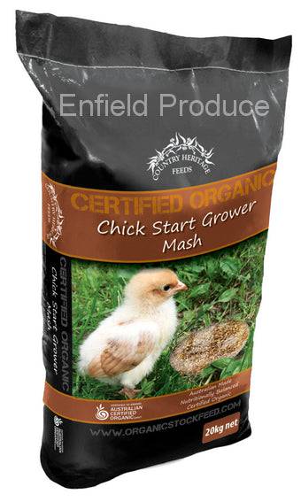 Organic Chick Starter CRUMBLE Chicken Feed 20kg