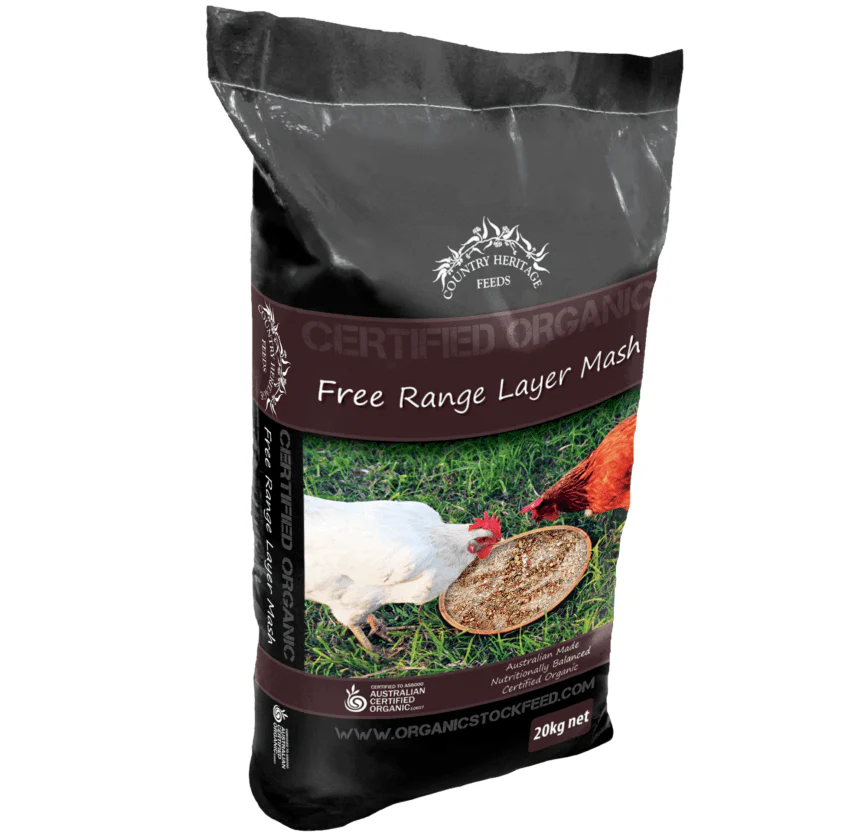Organic Free Range Layer Mash Chicken Feed 20kg