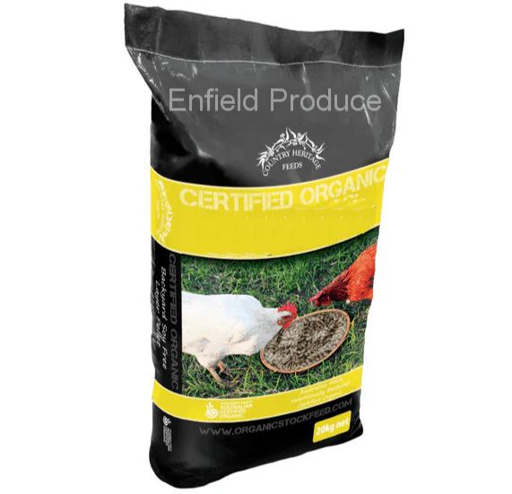 Organic Gluten Free Soy Free Pellets Chicken Feed 20kg