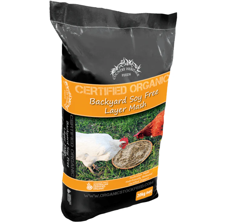 Organic Gluten & Soy Free Mash Poultry Feed 20 kg