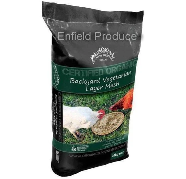 Organic Layer Vegetarian Mash Chicken Feed 20 kg