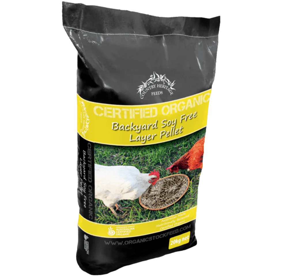 Organic Soy Free Layer Pellets Chicken Feed 20 kg